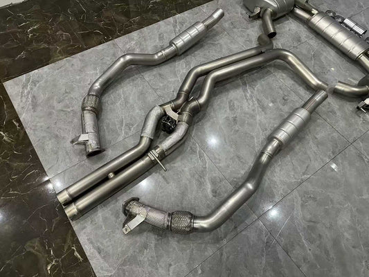 Audi RS6 (C8) Akrapovič Titanium Evolution Line Exhaust System - Pre-owned