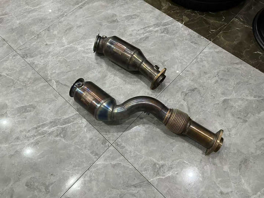 BMW M4 (G82) JBOM Super 100-Cell High-Flow Downpipes - Pre-owned