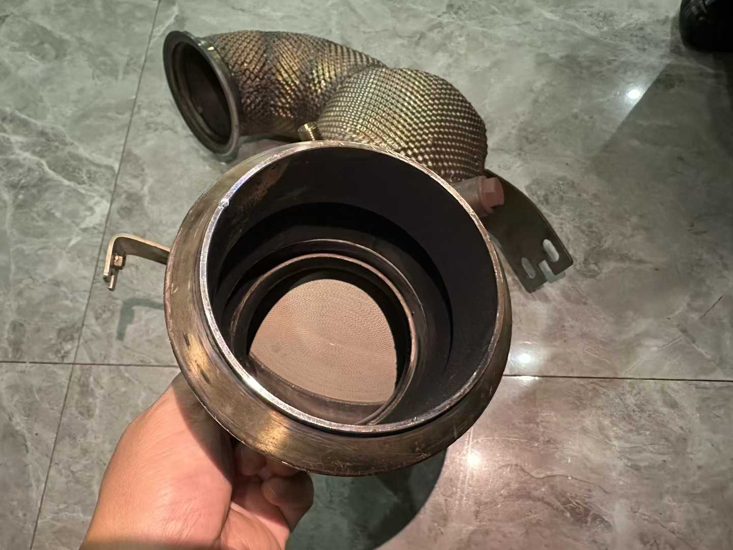 Mercedes-AMG A45S (W177) HJS 200-Cell High-Flow Downpipe - Pre-owned