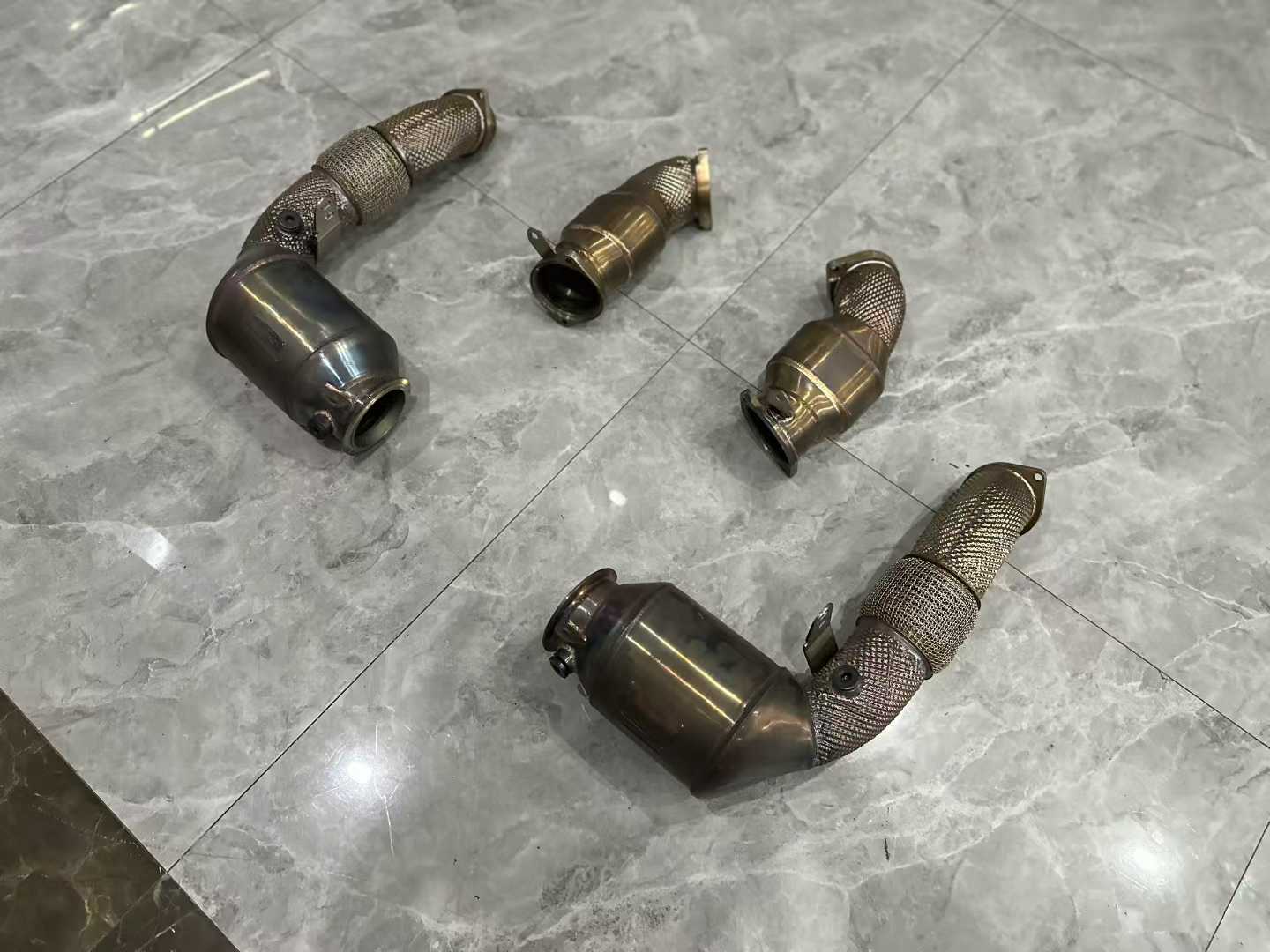 BMW F95 X5M JBOM Super 100-Cell High-Flow Downpipes - Pre-owned