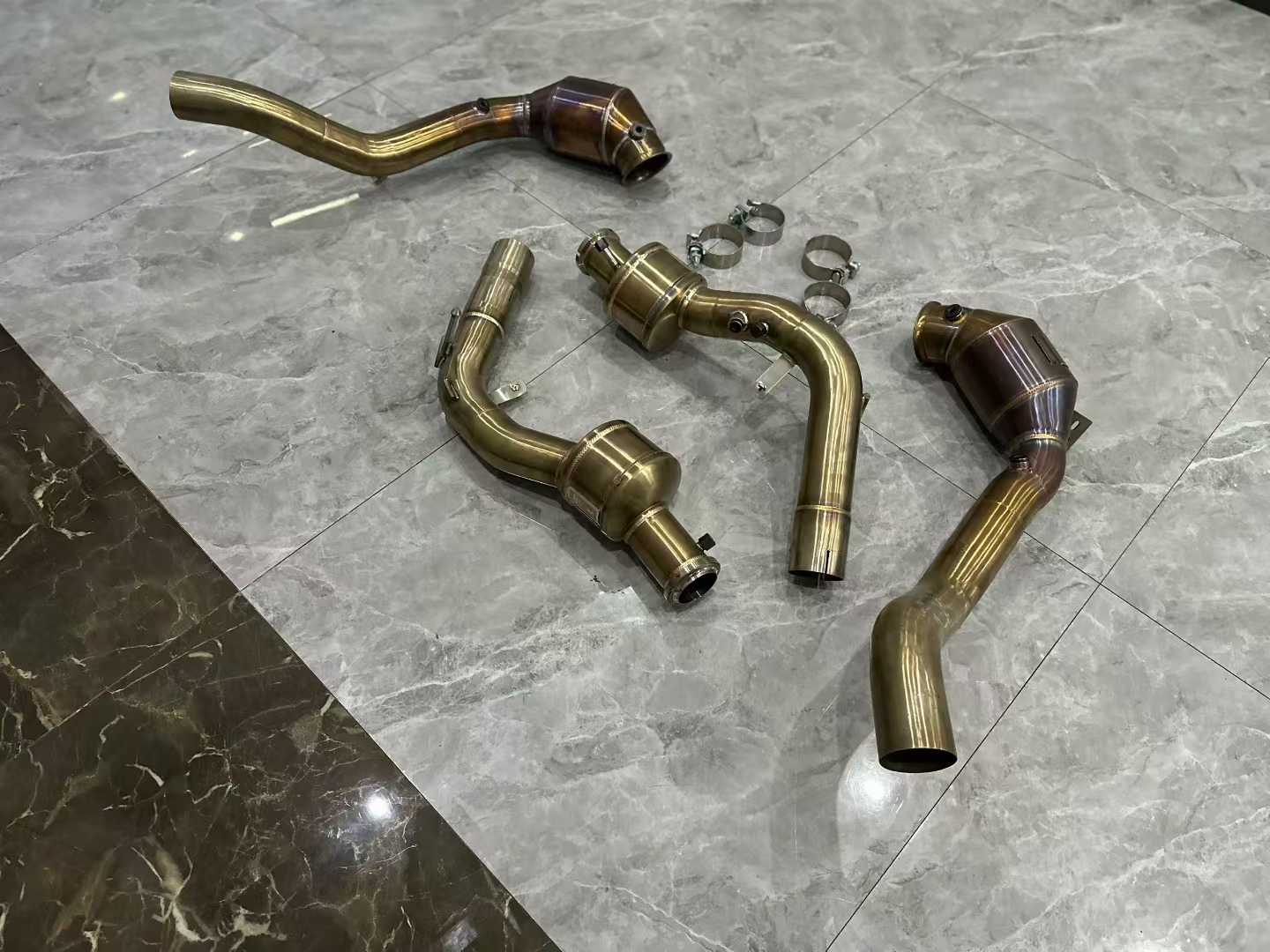 Mercedes-Benz G63 (W464) JBOM Super 100-Cell High-Flow Downpipes - Pre-owned