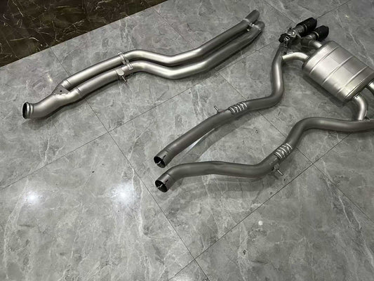 BMW M2 (F87) AkrapoviÄ Titanium Evolution Line Exhaust w/ Carbon Fiber Tips - Pre-owned