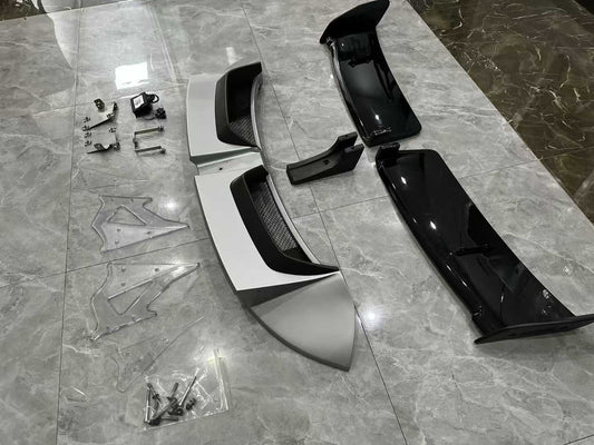 Porsche 911 (992) TechArt Rear Wing II - Full Carbon Fiber Aerodynamic Spoiler Kit - Pre-owned