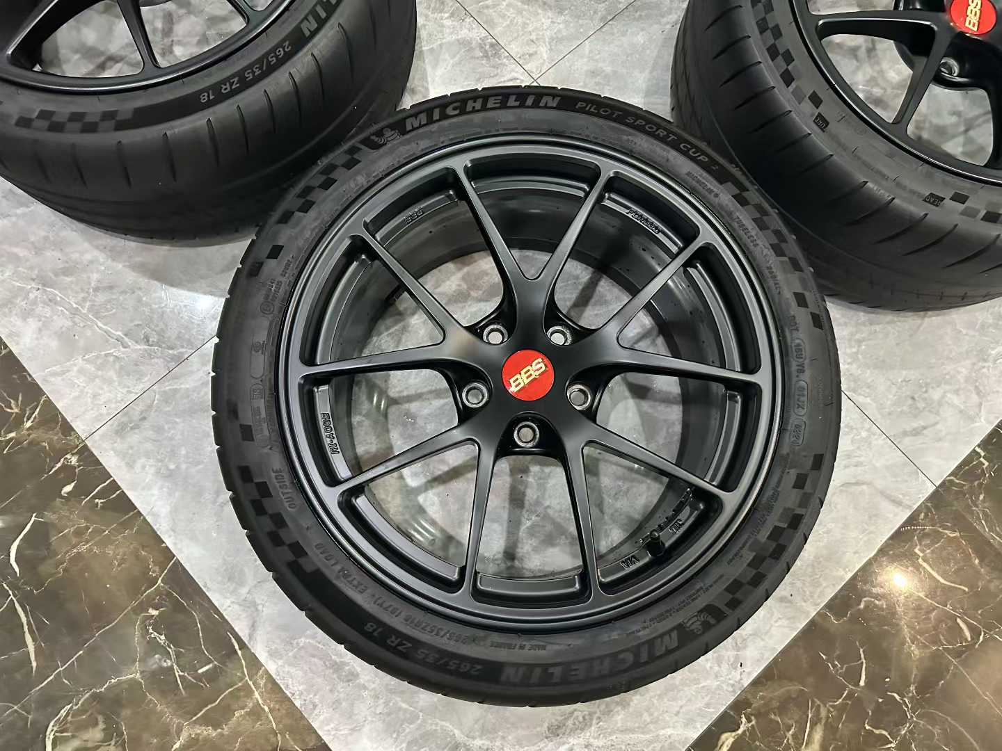 ๐ฏ๐ต BBS RIA 18" Forged Wheels - Matte Black (MB) - Pre-owned