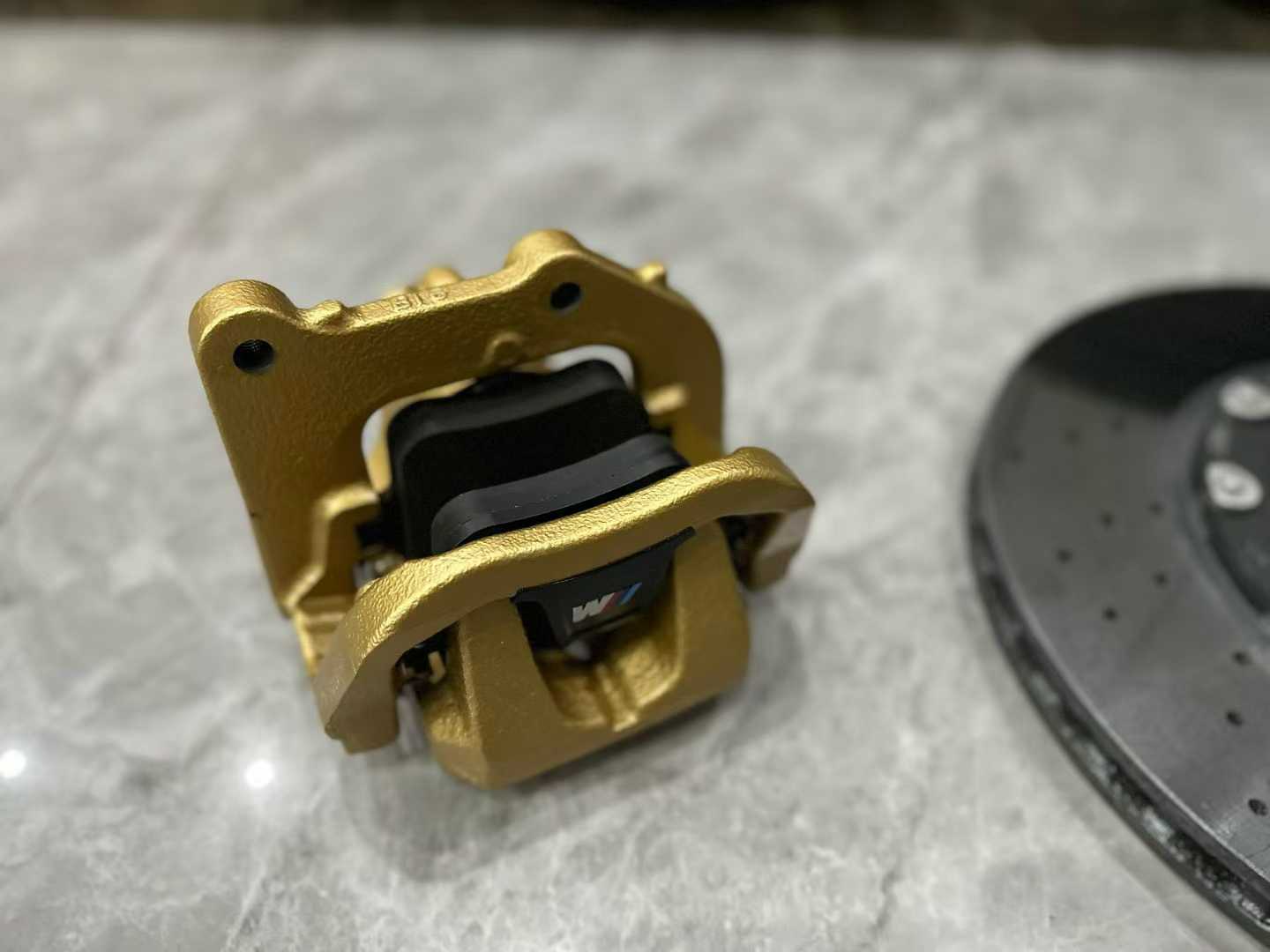 BMW M4 (G82) Genuine Carbon Ceramic Brake (CCB) Kit - Gold Finish - Pre-owned