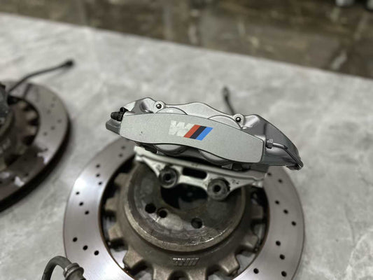 BMW M2C (F87) Genuine M-Performance 6/4-Piston Brake Kit - Grey Finish - Pre-owned