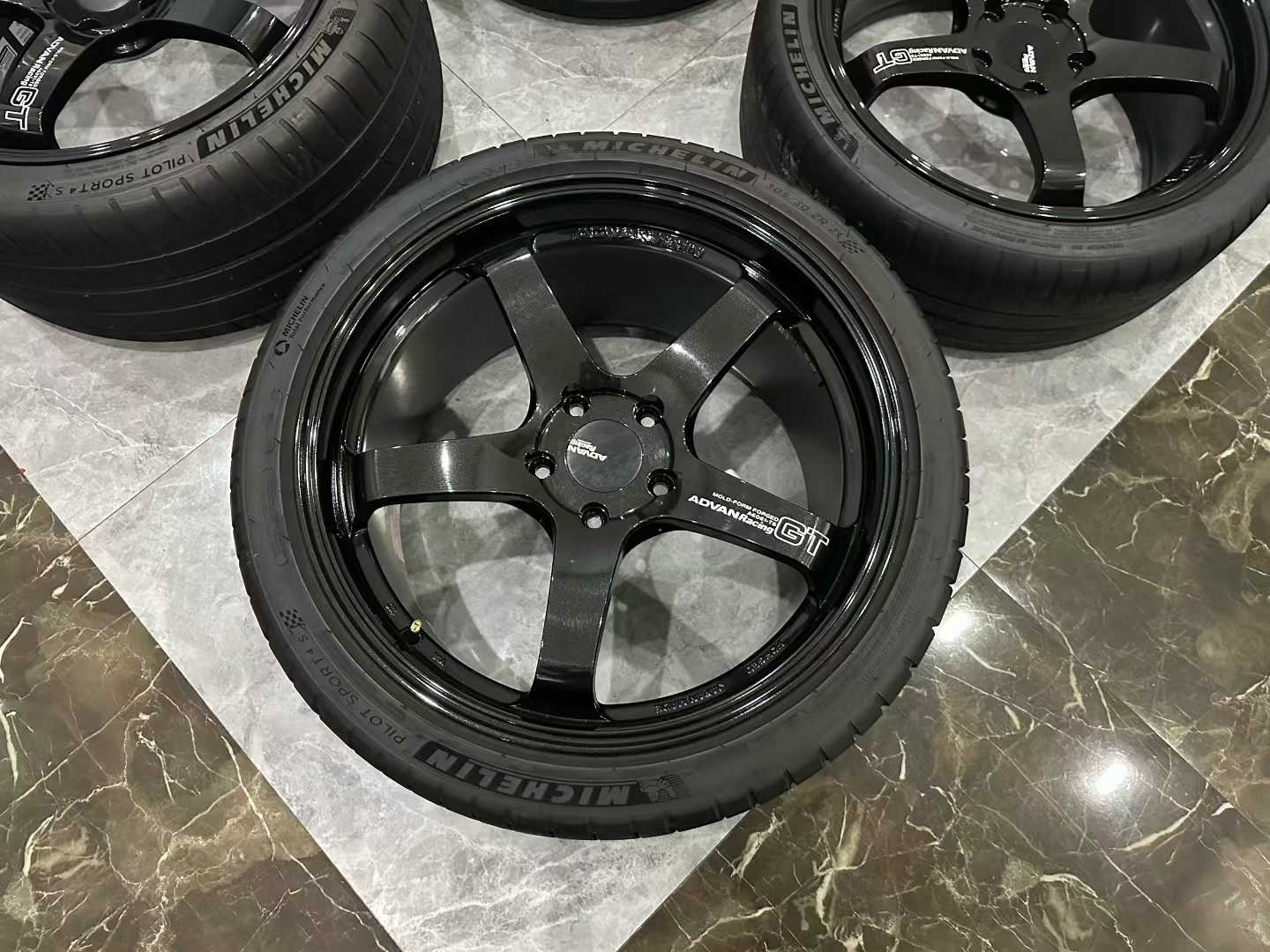 ๐ฏ๐ต ADVAN Racing GT Forged Monoblock Wheel Set - 20"/21" Staggered - Pre-owned