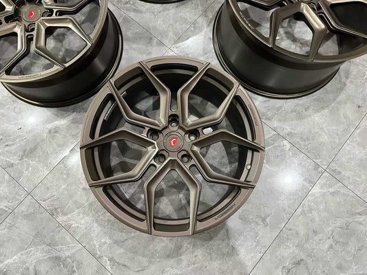 ๐บ๐ธ Vossen EVO-3 Forged Wheels - Matte Bronze - Staggered 20"/21" - Pre-owned