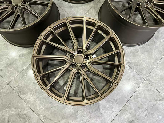 ๐บ๐ธ Vossen HF-4T Hybrid Forged Wheels 21" - Matte Bronze - Pre-owned
