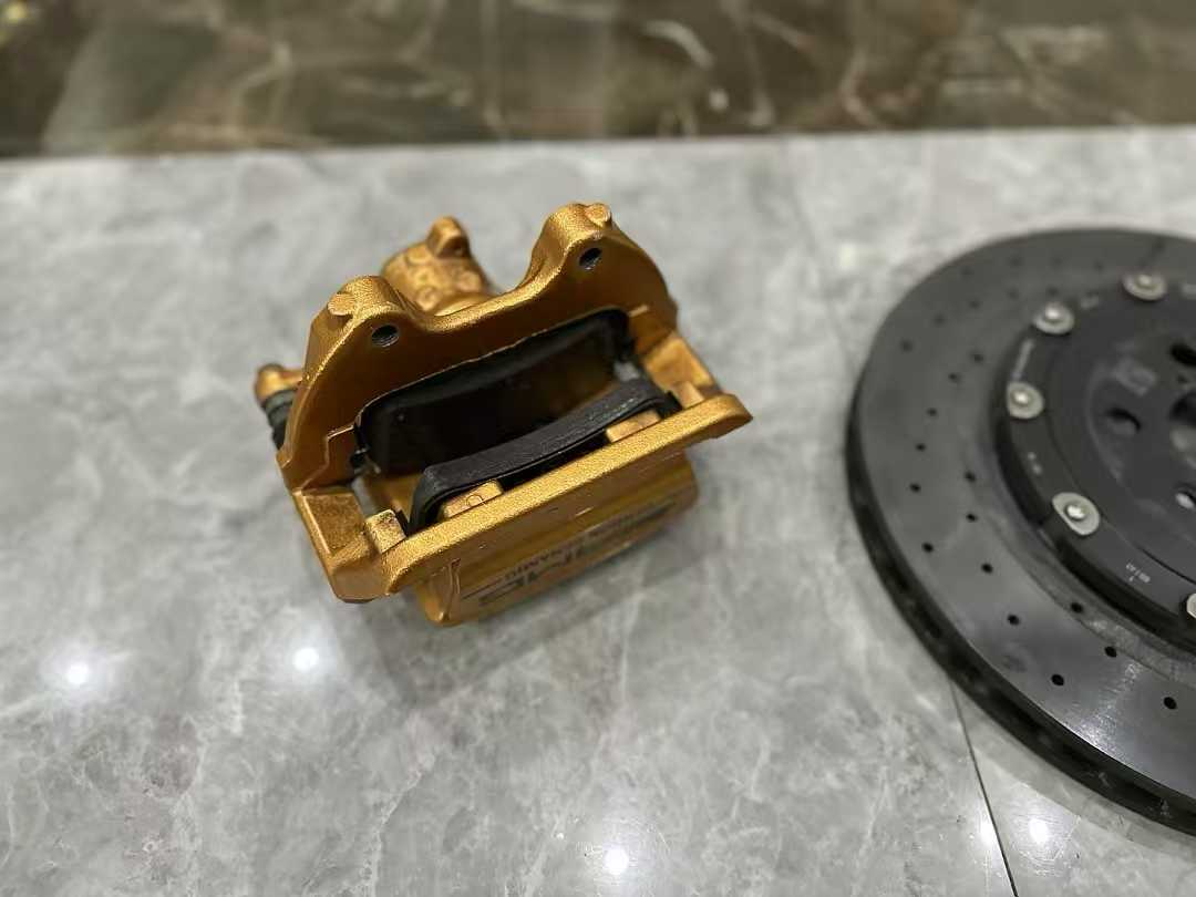 Mercedes-AMG E63S (W213) Genuine Carbon Ceramic Brake Kit - Gold Calipers Set - Pre-owned