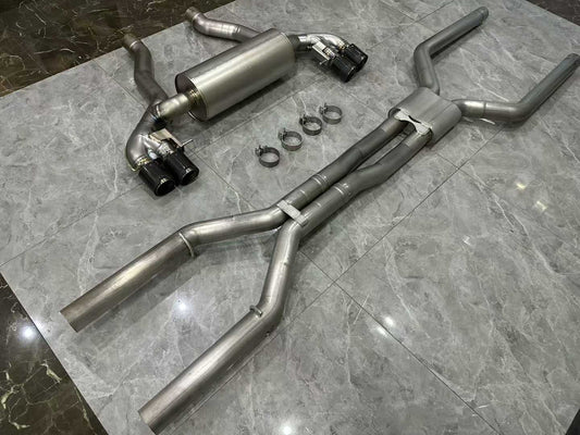 BMW M5 (F90) M Performance Titanium Exhaust System w/ Carbon Fiber Tips - Pre-owned