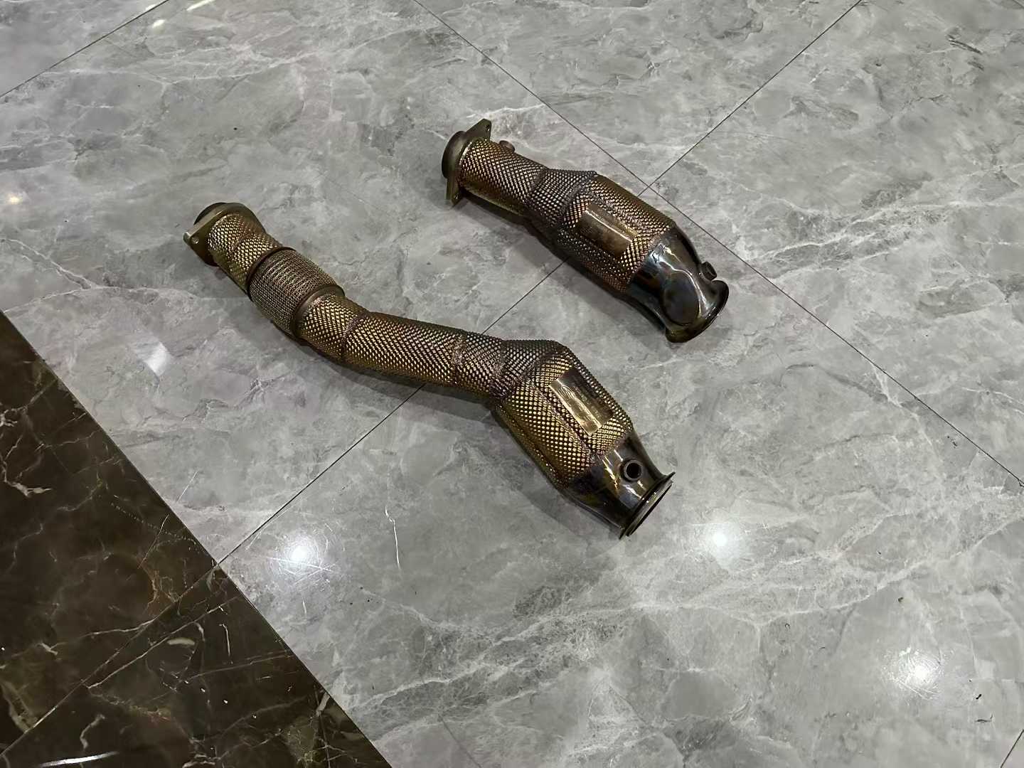 BMW M4 (G82) HJS 200-Cell High-Flow Downpipes - Pre-owned
