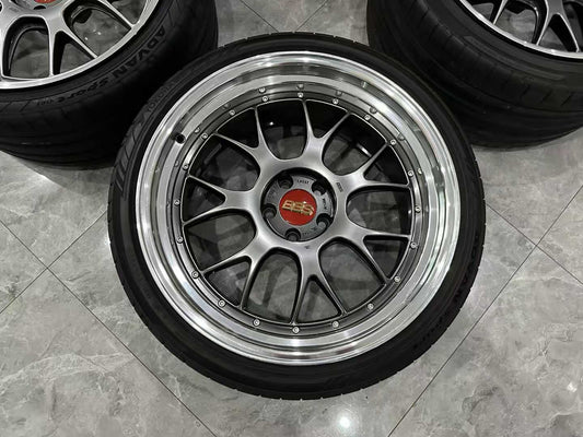 ๐ฏ๐ต BBS LM-R 20" 2-Piece Forged Wheels - DB-BKBD - Pre-owned