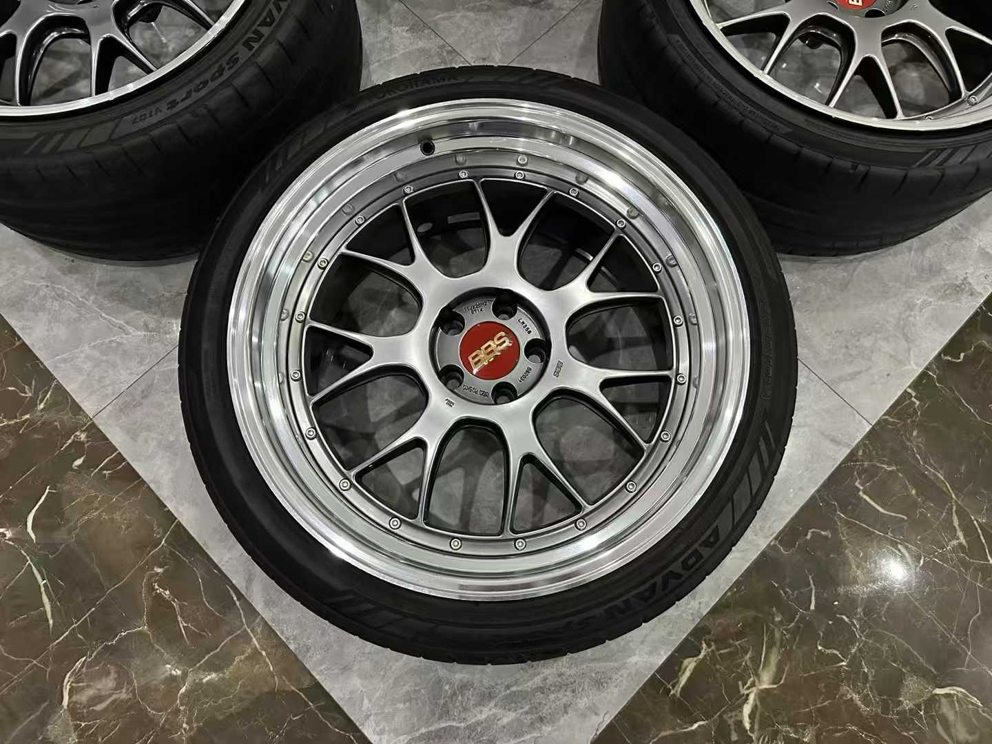 ๐ฏ๐ต BBS LM-R 20" 2-Piece Forged Wheels - DB-BKBD - Pre-owned