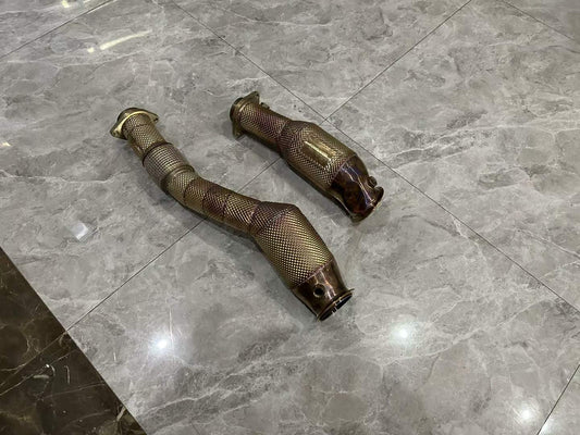 BMW M2 (G87) HJS 200-Cell High-Flow Downpipes - Pre-owned