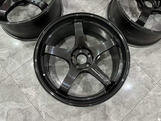 ๐ฏ๐ต Advan Racing GT Beyond 20" Titanium Black (TBK) Forged Wheels - Pre-owned