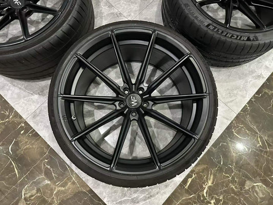 BMW M3 (G80) / M4 (G82) WheelForce WF CF3 Satin Black 20"/21" Forged Wheels - Pre-owned