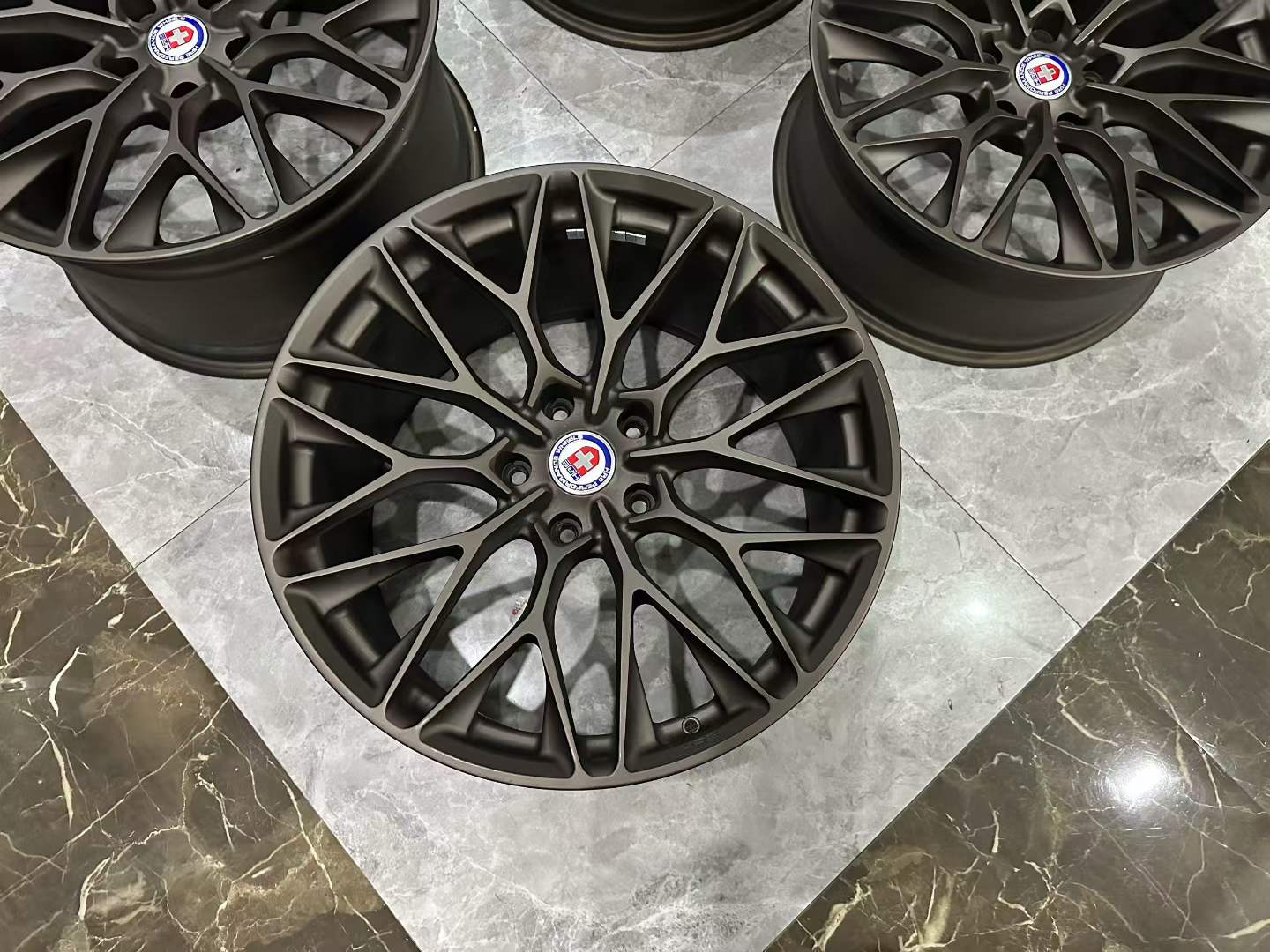 ๐บ๐ธ HRE P200 Monoblok Satin Bronze 20"/21" Forged Wheels - Pre-owned