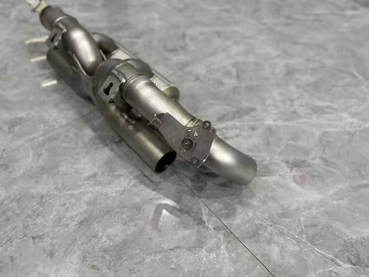 Porsche 911 (992) iPE Valvetronic Slip-On Exhaust System - Pre-owned