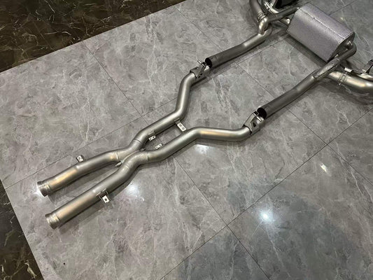 Mercedes-AMG GT (C190) Akrapovič Evolution Line Titanium Exhaust System - Pre-owned