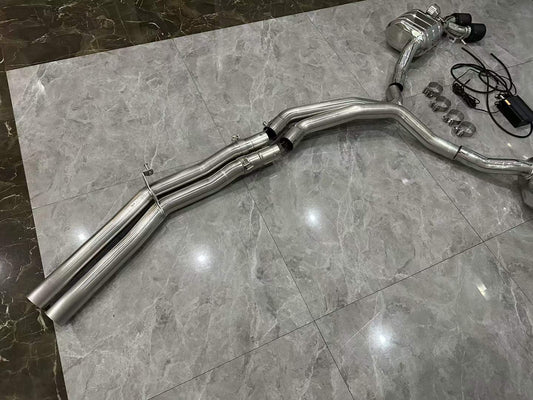 🇩🇪 Audi S4 (B9.5) Capristo Valvetronic Cat-back Exhaust System - Pre-owned