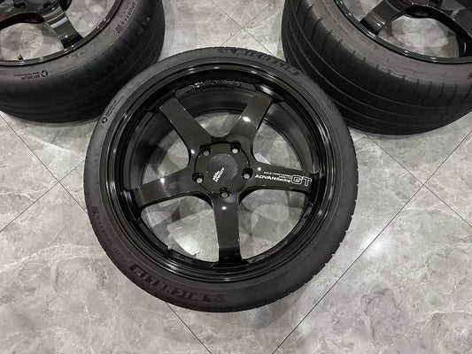 ๐ฏ๐ต ADVAN Racing GT Premium 20/21" Forged Wheels TBKP Finish - Pre-owned