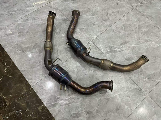 Porsche Panamera GTS (971) JBOM High-Flow Downpipes - Pre-owned