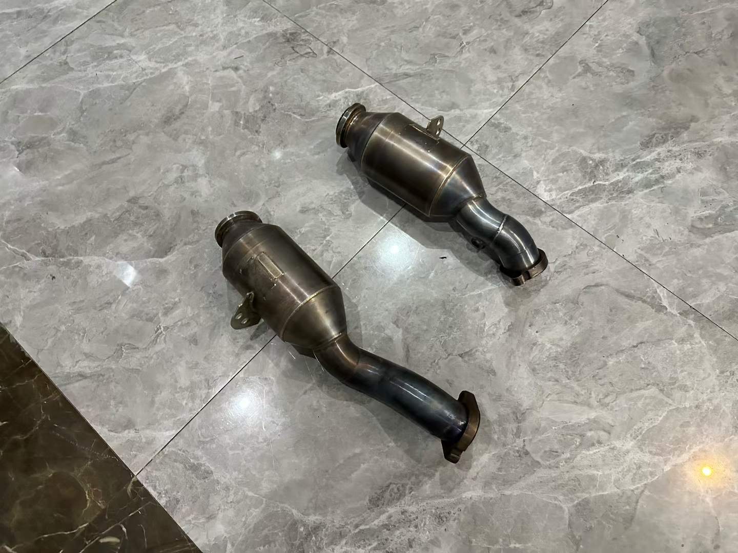 Mercedes-AMG C43 (W205) JBOM 300-Cell High-Flow Downpipes - Pre-owned