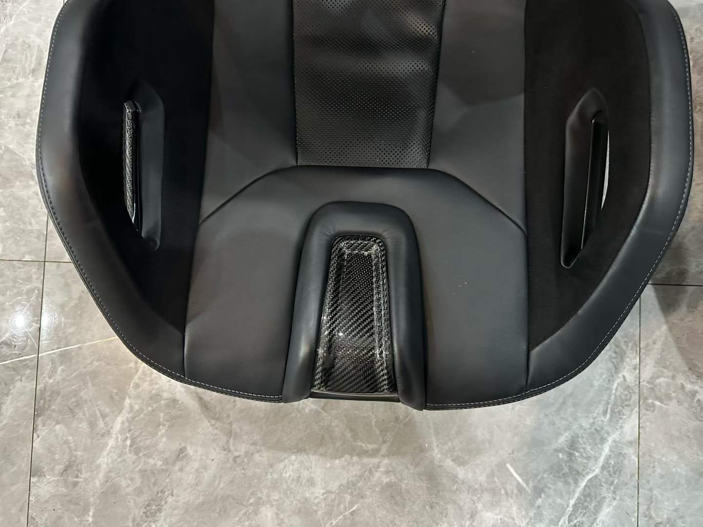 BMW M3 (G80) Genuine M Carbon Bucket Seats w/ PPF - Black Merino Leather - Pre-owned