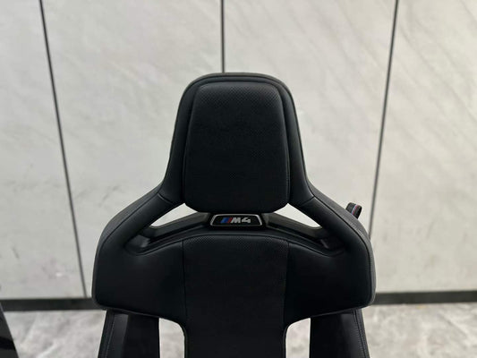 BMW M4 (G82) Genuine M Carbon Bucket Seats Black Merino Leather - Pre-owned