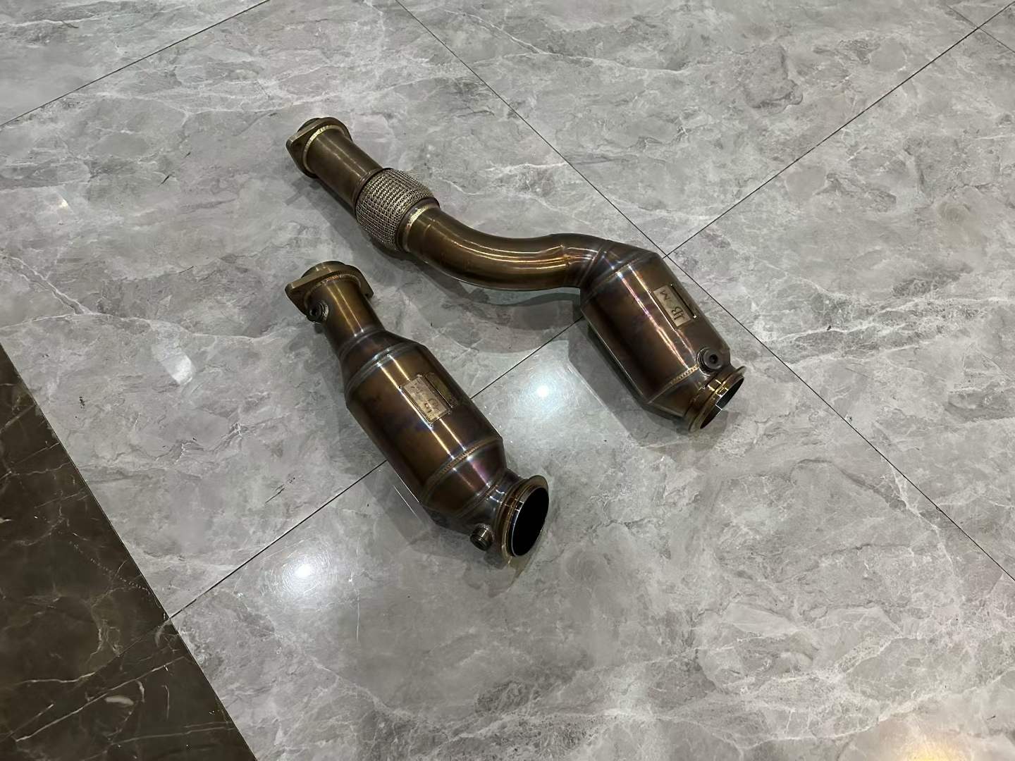 BMW M3 (G81) JBOM Super 100-Cell High-Flow Downpipes - Pre-owned