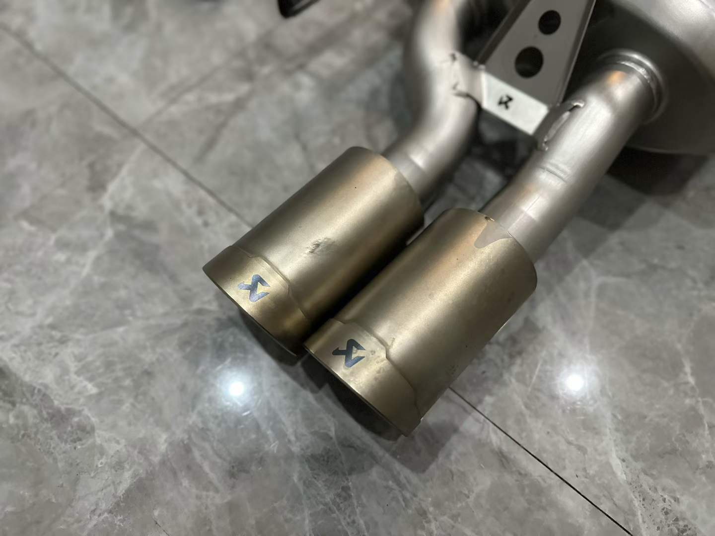 BMW M3 (E92) Akrapovič Titanium Evolution Line Exhaust w/ Titanium Tips - Pre-owned