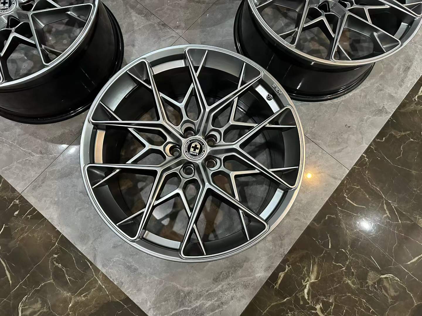 ๐บ๐ธ BMW X3 (G01) HRE FF10 21" Liquid Silver FlowForm Wheel Set - Pre-owned