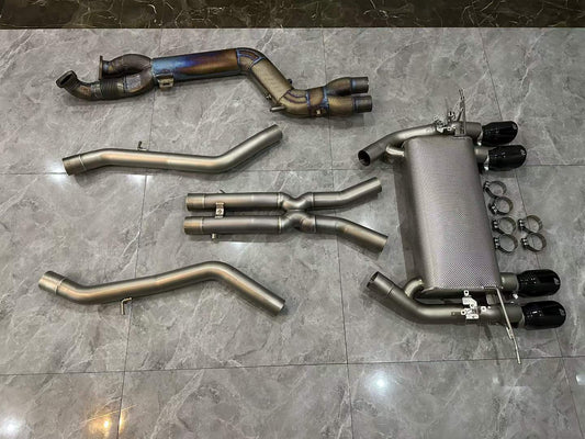 BMW M4 (G82) iPE Gen3 Titanium Cat-back Exhaust System w/ Valves - Pre-owned