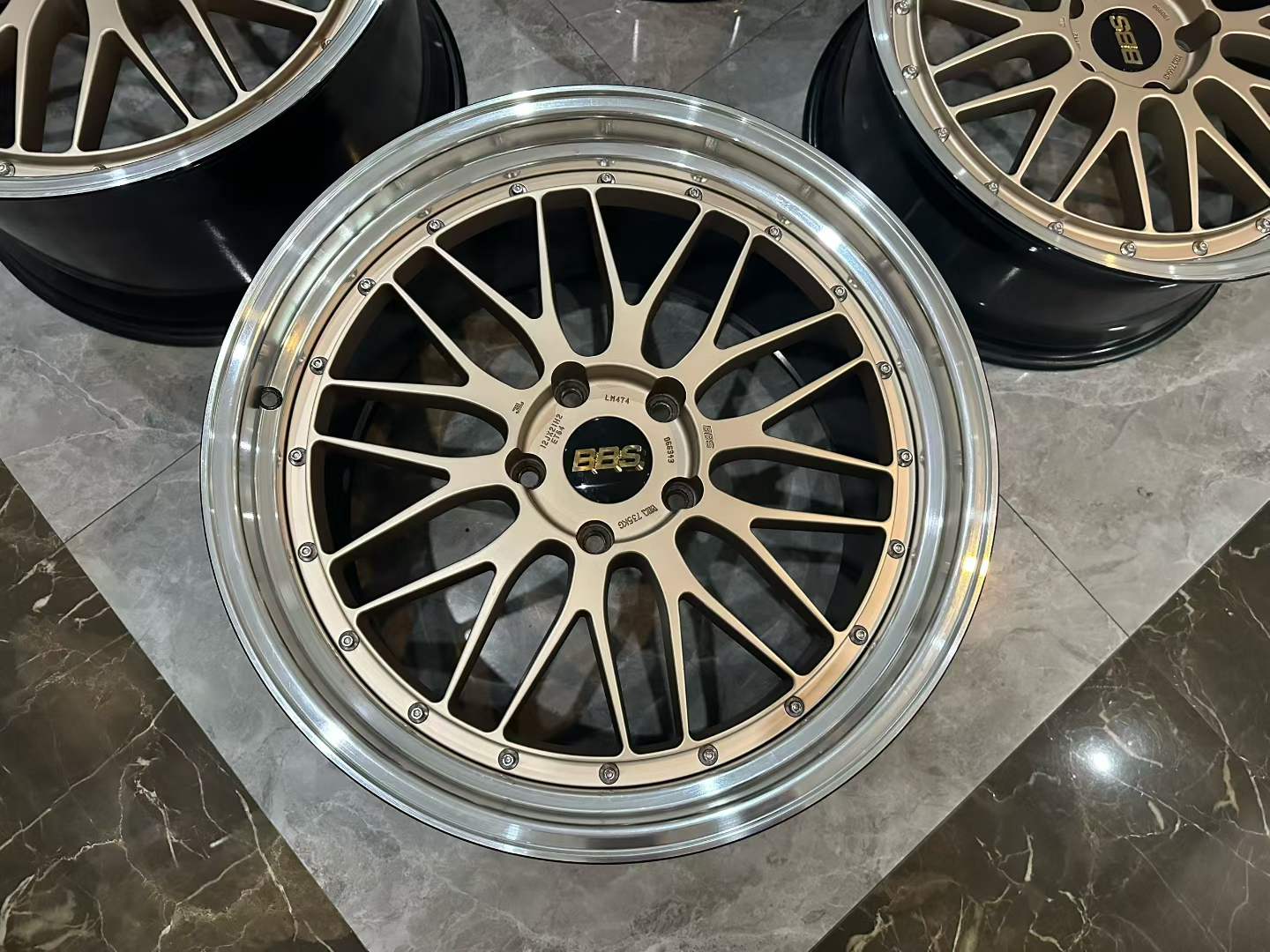 ๐ฏ๐ต BBS LM CG-BKBD Limited Edition 2-Piece Forged Wheels Set - Pre-owned