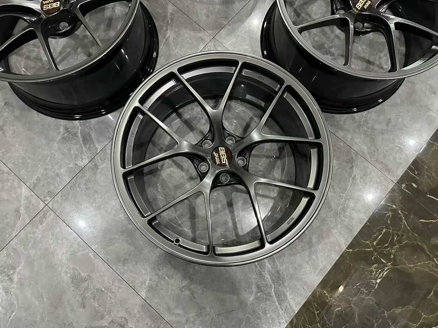 ๐ฏ๐ต BBS RI-D Ultra-Duralumin Forged Wheels - 20" Diamond Black (DB) - Individual Series - Pre-owned