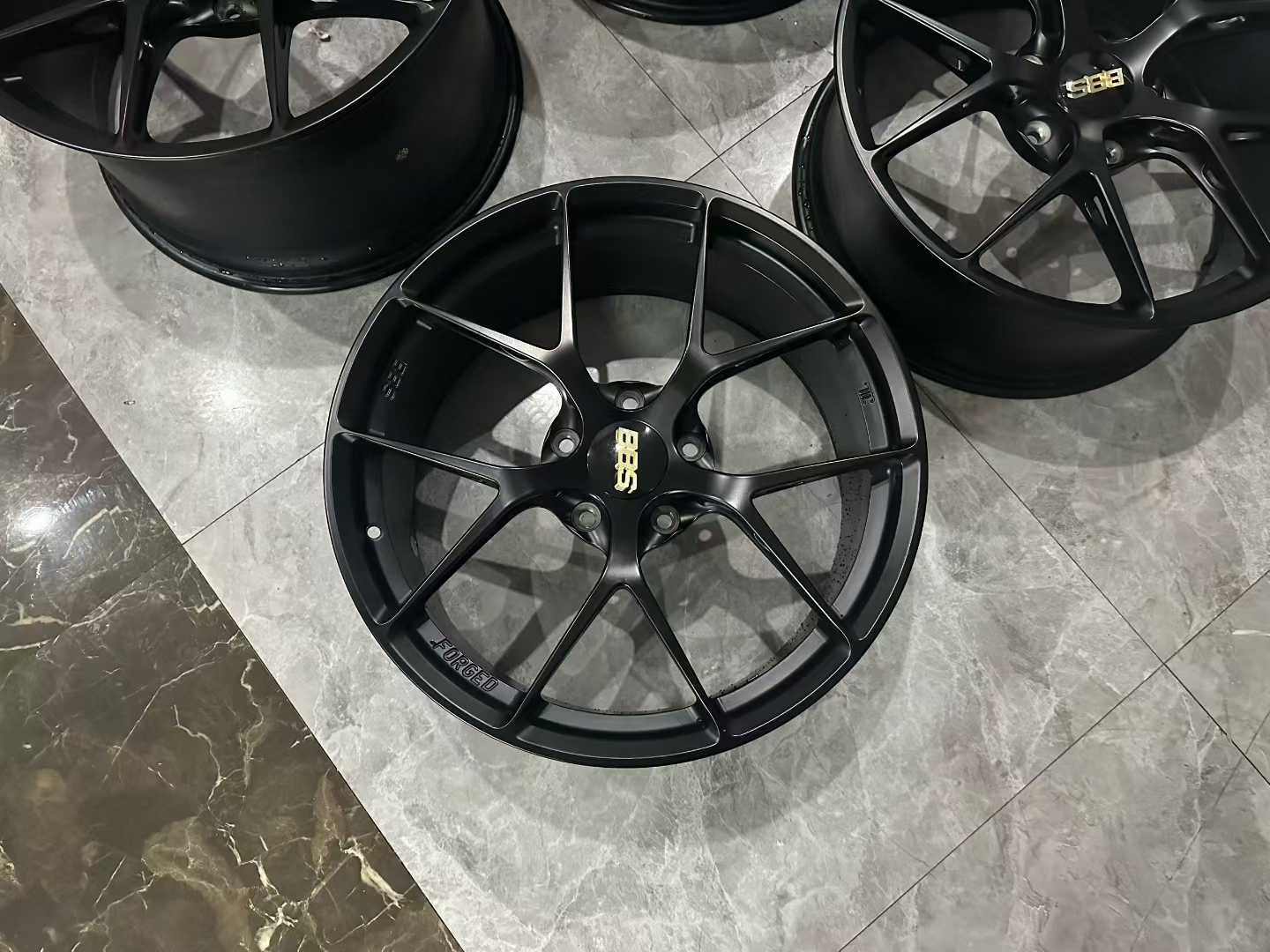 🇩🇪 BBS Motorsport FI-R Forged Wheels - 20" Matte Black (MB) - Pre-owned
