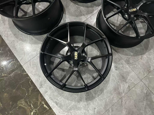 🇩🇪 BBS Motorsport FI-R Forged Wheels - 20" Matte Black (MB) - Pre-owned