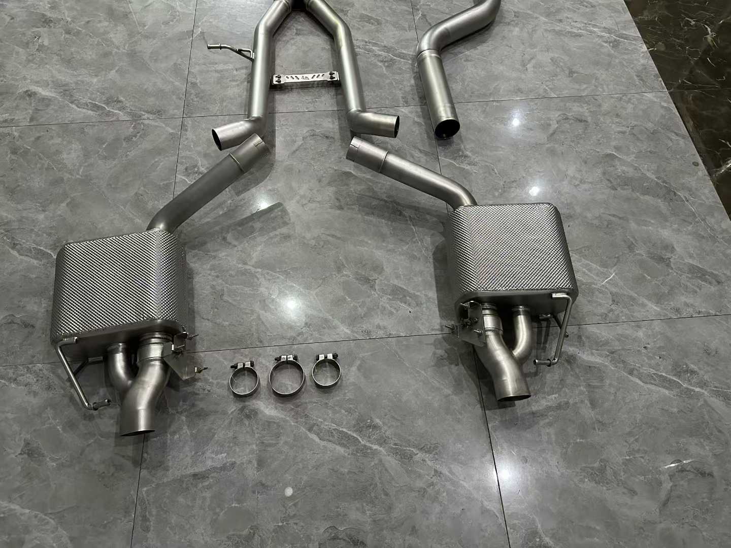 Mercedes-AMG GT53 (X290) iPE Valvetronic Exhaust System - Full Set w/ Front Pipe - Pre-owned