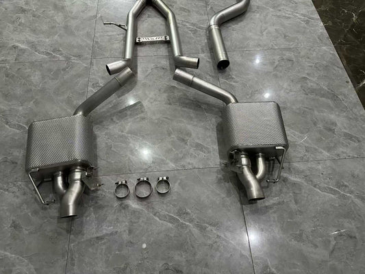 Mercedes-AMG GT53 (X290) iPE Valvetronic Exhaust System - Full Set w/ Front Pipe - Pre-owned