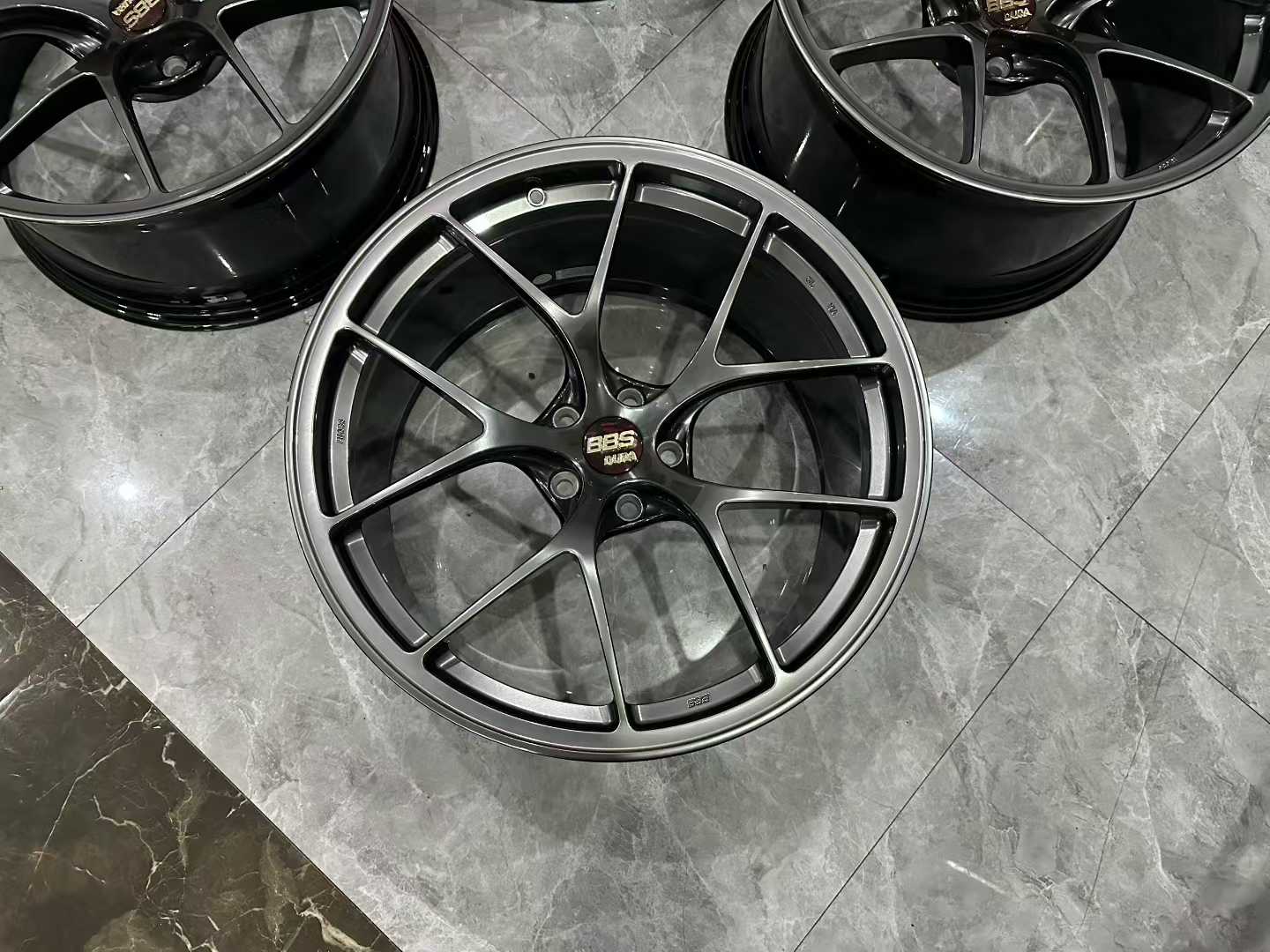 🇯🇵 BBS RI-D Ultra-Duralumin Forged Wheels - 20" Diamond Black (DB) - Individual Series - Pre-owned