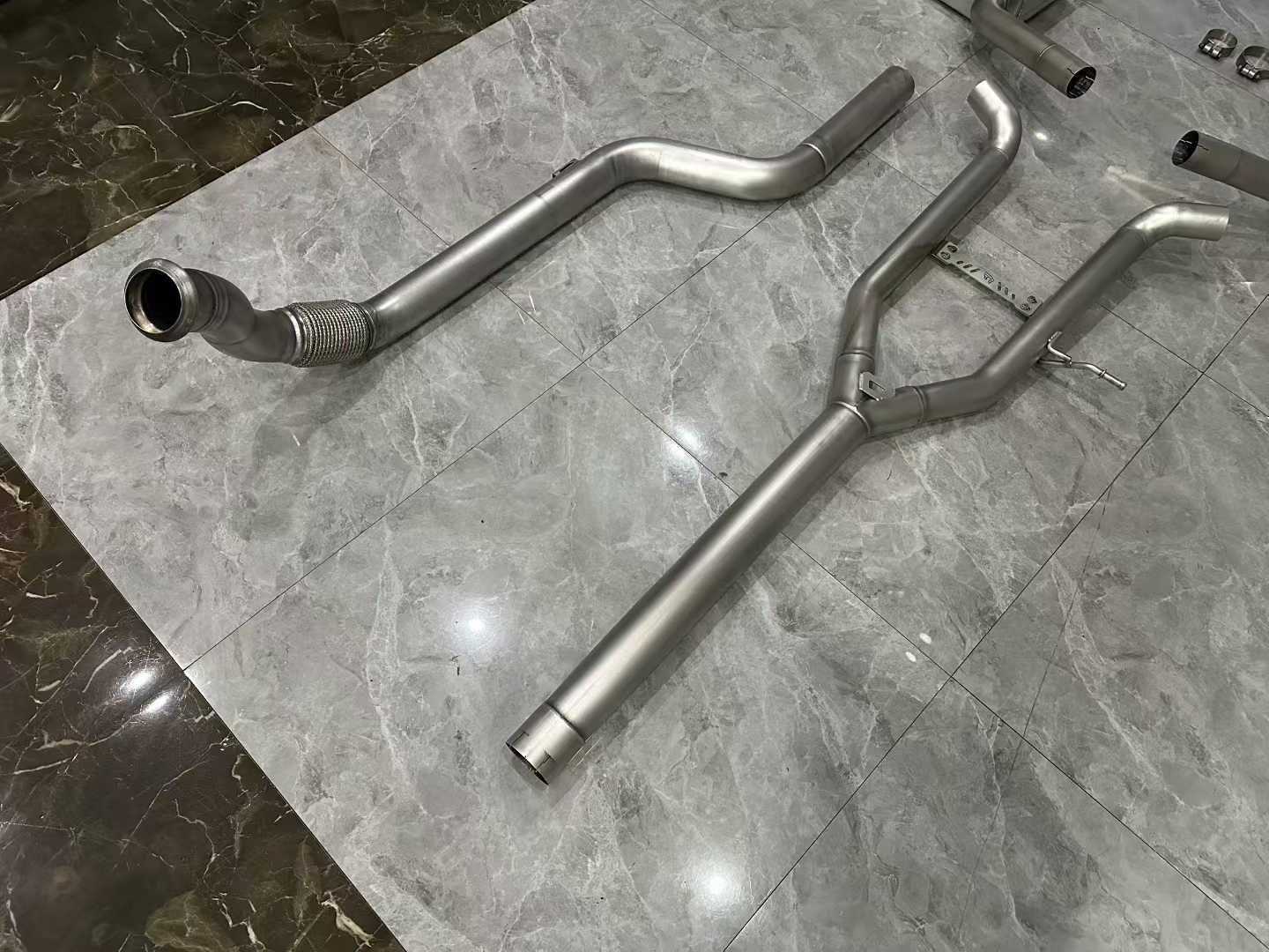 Mercedes-AMG GT53 (X290) iPE Valvetronic Exhaust System - Full Set w/ Front Pipe - Pre-owned