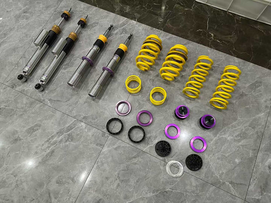 Audi S4 (B9.5) KW V3 Coilover Suspension - 49mm Front Strut Diameter - Inox-Line - Pre-owned