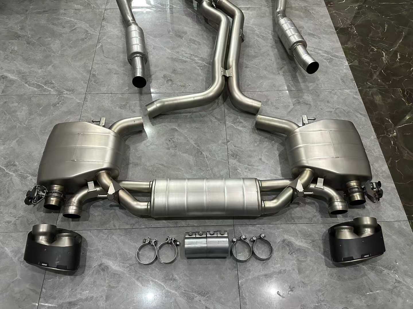 Audi RS6 (C8) Akrapovič Titanium Evolution Line Exhaust System - Pre-owned