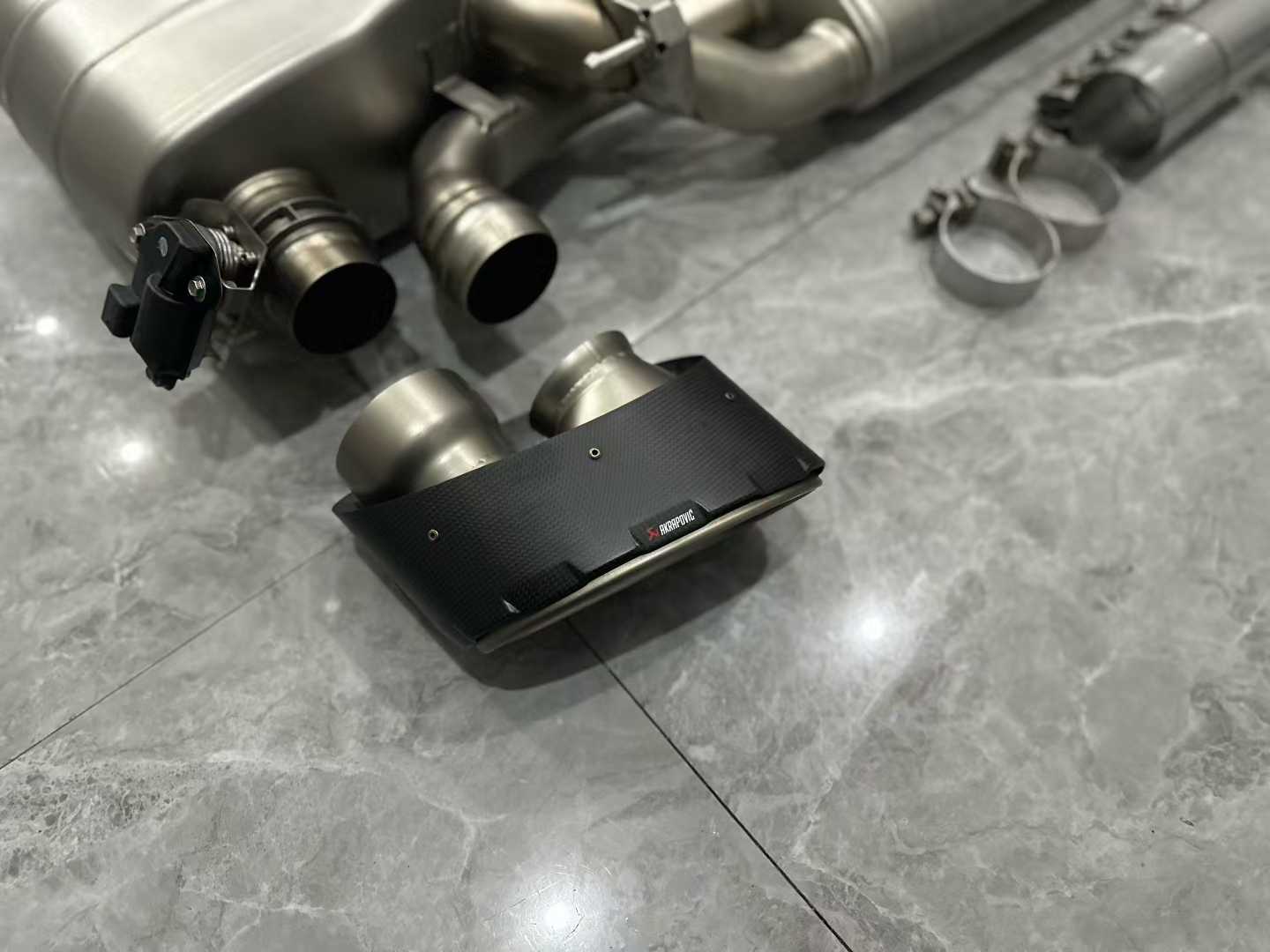 Audi RS6 (C8) Akrapovič Titanium Evolution Line Exhaust System - Pre-owned