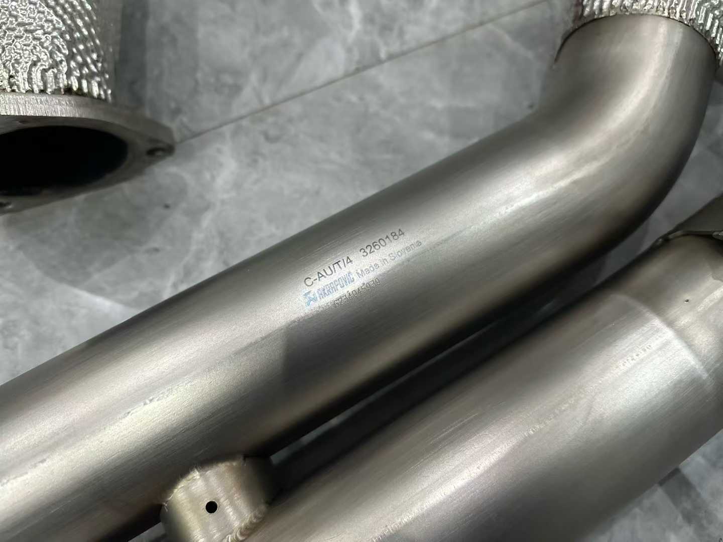 Audi RS6 (C8) Akrapovič Titanium Evolution Line Exhaust System - Pre-owned