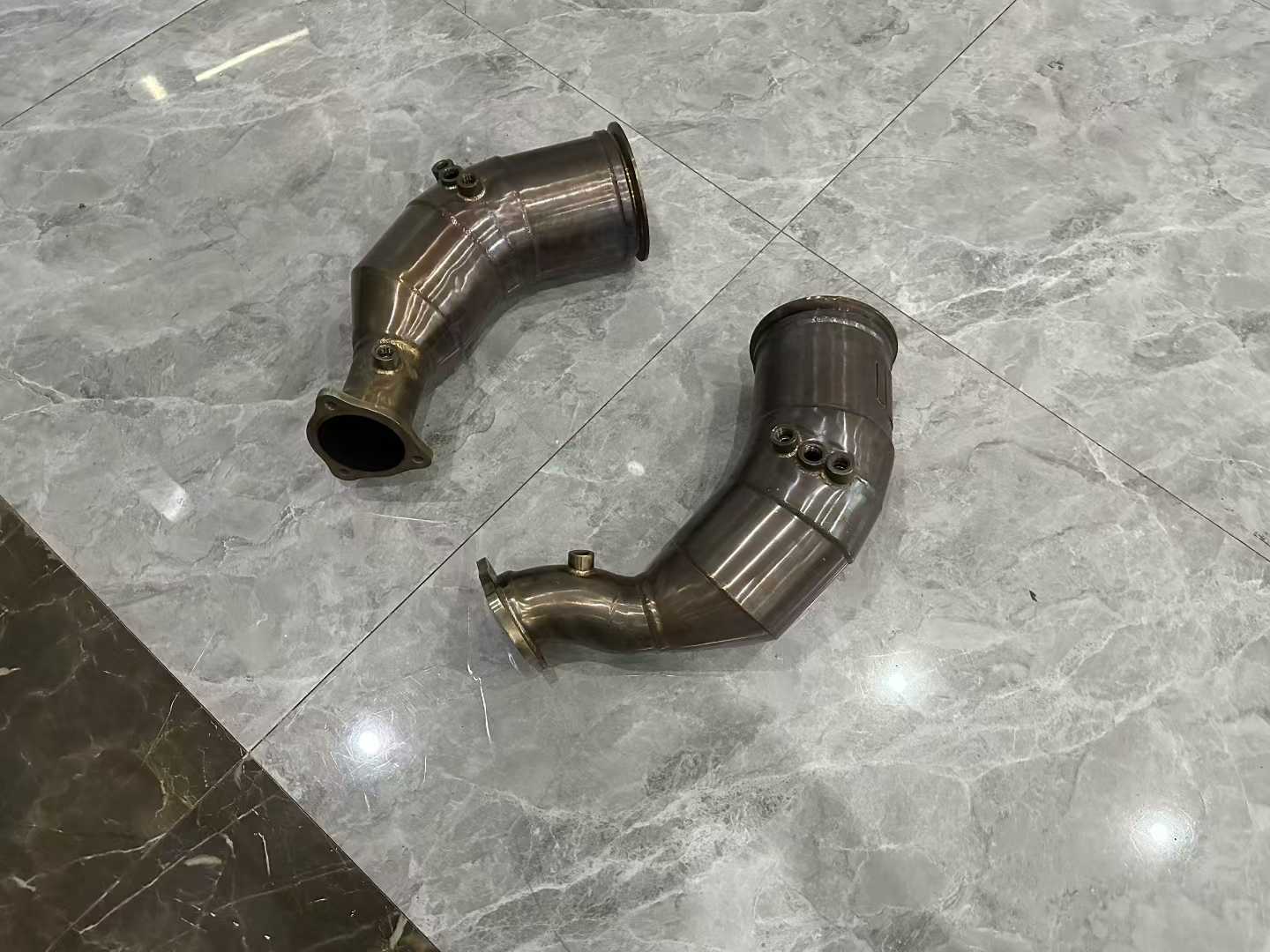 Audi RS5 (B9.5) JBOM Super 100-Cell High-Flow Downpipes - Pre-owned