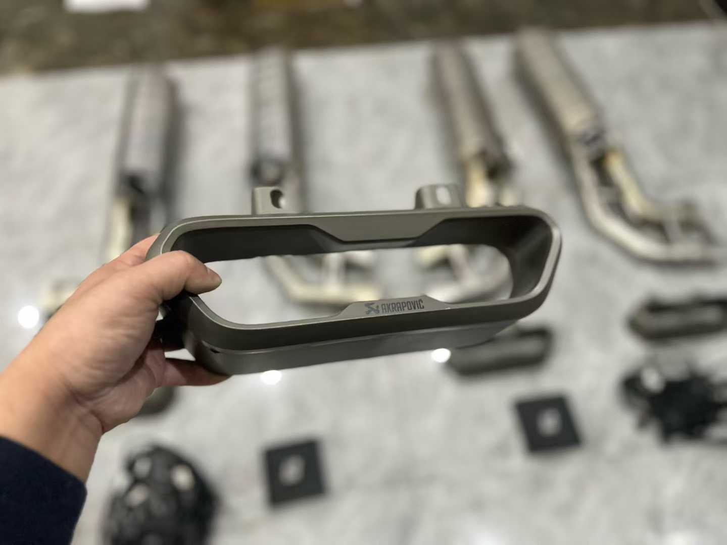 Mercedes-AMG G63 (W464) Akrapovič Evolution Line Titanium Exhaust II - Side-Exit - Pre-owned
