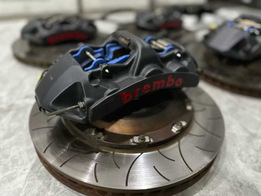 🇮🇹 Brembo GTS Brake Kit - Front 6P & Rear 4P - Pre-owned
