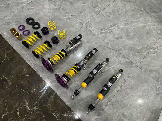 BMW M4 (F82) KW V4 Racing Suspension - 3-Way Adjustable Coilover Kit - Pre-owned